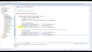 Java NIO  ByteBufferflip [upl. by Karla]