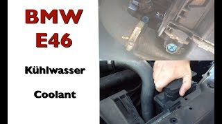 Kühlwasser ablassen  BMW E46 [upl. by Erual]