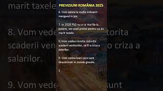 Previziuni ROMANIA 2025 02122024 [upl. by Jojo895]