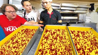 Street Food in Iran  INSANE 10000 Person FACTORY Tour  BEST Iranian Food in Tehran Iran [upl. by Yager381]