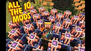 ATM10 Ep4 AllTheModium and high speed Inferium farming [upl. by Asereht]