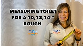 How To Measure For A New ToiletTapp Plumbing in Loganville [upl. by Ardekan]