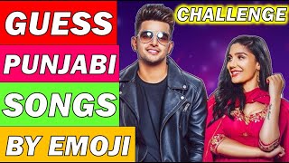 Guess The PUNJABI SONGS By Emoji  Punjabi Songs Challenge  Quiz Charm [upl. by Marwin]