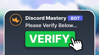 How To Setup Discord Verification System [upl. by Schumer]