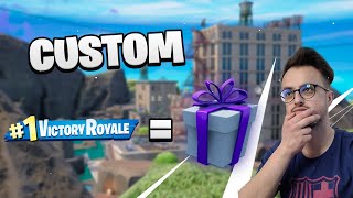 VENITI LA GIFT PE CUSTOM CU ABONATII LIVE FORTNITE ROMANIA [upl. by Hsac205]