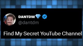 DanTDM Has Made A secret YouTube Channel [upl. by Arlee]