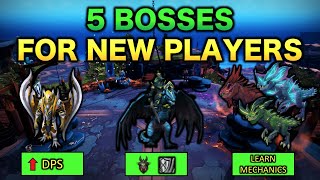 5 Easy Bosses for New Players Getting Into Bossing  RuneScape 3 [upl. by Crosse]