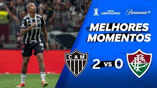 ATLÉTICO MINEIRO 2 x 0 FLUMINENSE  CONMEBOL LIBERTADORES 2024  Paramount Plus Brasil [upl. by Aniretac]