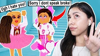 SORRY I DONT SPEAK BROKE  Roblox Roleplay  Royale High  UPDATE [upl. by Eelhsa]