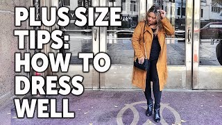 How To Dress Stylish for Plus Size Women  UPDATED 2019 [upl. by Ayor]