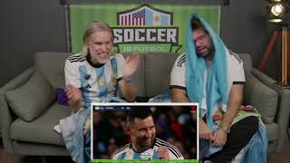 Argentina vs Ecuador Eliminatorias Reaction In Spanglish [upl. by Anauqahs987]