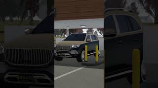 Bouncing Mercedes GLS in Greenville Roblox [upl. by Alac]