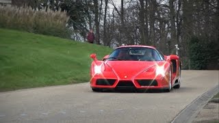 LOUD Ferrari Enzo huge revvs and accelerations [upl. by Ernesta]