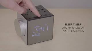 Sony ICFC1PJ projector alarm clock in one minute [upl. by Sharma]