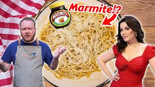 Nigella Lawsons Bizarre MARMITE Spaghetti  Test the chef 4 [upl. by Naimaj]