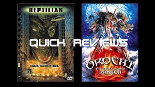 Reptilian Orochi the Eight Headed Dragon Quick Reviews [upl. by Adnaval]