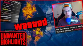 MrBossFTW gets EXTRA SALTY when his CAR MEETS get OBLITERATED by TROLLS in GTA Online [upl. by Norej776]