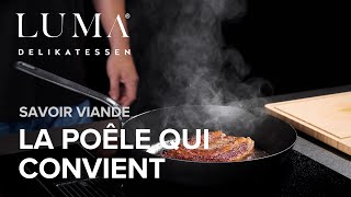 La bonne poêle  Quelle poêle pour quelle viande   HOW TO [upl. by Allicerp]