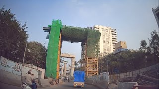 Pune Metro Line 3 Part2  Balewadi to Pune Univ update  15Nov [upl. by Angid]