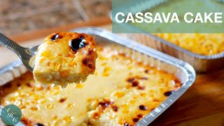 How to Make Easy and Delicious Cassava Cake Filipino Dessert Recipe [upl. by Godewyn746]