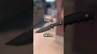 Top 5 BEST Knife Skins in VALORANT [upl. by Paulo46]