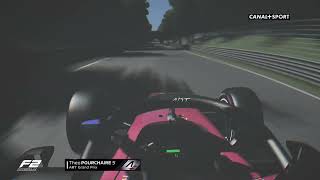 Formula 2 2023 Théo Pourchaire ONBOARD at Monza  AssettoCorsa [upl. by Oler]