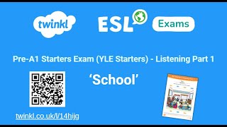 PreA1 Starters Exam Listening Practice Part 1 [upl. by Woodhouse]