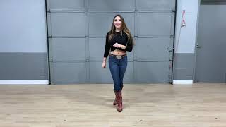 Country Girl Shake Line Dance Tutorial [upl. by Wendell]