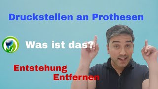 Druckstellen an Zahnprothesen  Was ist das Wie entstehen sie Wie beseitigen [upl. by Aggy972]