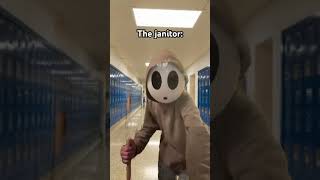 The janitors reaction shorts shyguy mario janitor [upl. by Findlay]