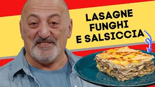 Lasagne funghi e salsiccia [upl. by Aivatnwahs345]