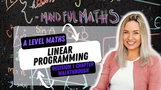 Alevel Mathematics Decision 1 chapter 6 Linear Programming [upl. by Somerville]