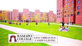 Live Vibrantly Campus Living at Ramapo  The College Tour [upl. by Elagiba472]