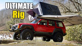 The ULTIMATE Overland Setup  Jeep Cherokee XJ Build [upl. by Aneloaup]