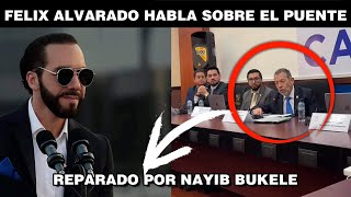 MINISTRO DE COMUNICACIONES ROMPE EL SILENCIO SOBRE EL PUENTE REPARADO POR NAYIB BUKELE GUATEMALA [upl. by Ayik596]