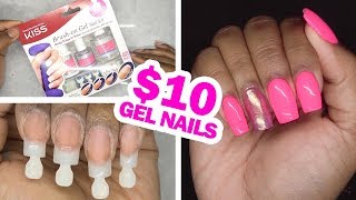 DIY Testing Kiss Gel Nail Kit [upl. by Goerke]