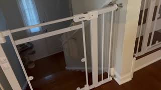 Installation Babelio Clear Baby Safety Gate  Stylish amp Safe Baby Proofing Solution [upl. by Kordula]