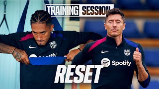 FOCUS SHIFTS TO LA LIGA  FC Barcelona Training 🔵🔴 [upl. by Hope261]