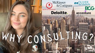 Why I Became a Consultant  Moving to NYC Life Update  What is Management Consulting [upl. by Darline]