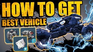 Borderlands 3 How To Get OP VEHICLE  BATMOBILE  Tesla Coils Energy Cells amp Omni Wheels  Guide [upl. by Blakely]