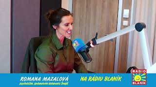 NEDĚLNÍ NÁVŠTĚVA RÁDIA BLANÍK – ROMANA MAZALOVÁ [upl. by Stutman]