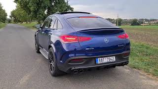 MercedesAMG GLE coupé 53 4Matic 2020 engine amp exhaust sound [upl. by Hepzi399]