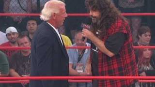 Ric Flair and Mick Foley Face To Face [upl. by Eciuqram]