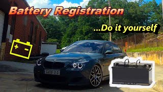 BMW Battery Registration and Coding Do it yourself [upl. by Mosier]