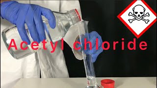 Playing around with acetyl chloride and making isopropyl acetate [upl. by Apoor49]