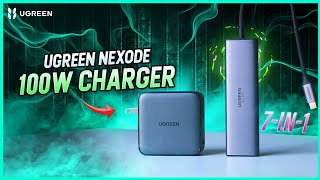 UGREEN Nexode 100W Charger amp UGREEN 7 in 1 USBC Hub Best Accessories For Your Electronic Devices [upl. by Vatsug]