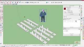 35  Sketchup  Comprendre les groupes et composants [upl. by Haveman]