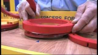 How To Install A Toilet Flange Repair Kit And New Toilet Easy [upl. by Foster]