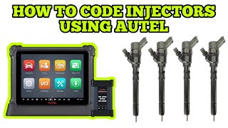 2025 How To Code Injectors Using Autel Maxisys Ultra Lite J2534 [upl. by Rikahs680]