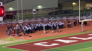 Calallen High School Band celebrates heading to state competition [upl. by Etana]